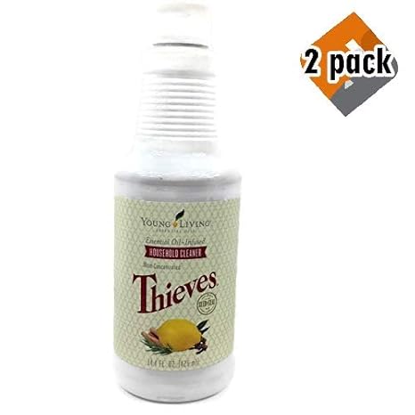 Thieves Household Cleaner 144 Floz By Young Living Essential Oils 2 Pack