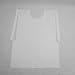 TIDI 25 Pack Disposable Plastic Adult Bibs