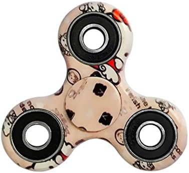 Anti-stress EDC Toy, Shufua Fidget Hand Spinner Stress Reducer EDC Focus Toy Plastic Fidget ADHD Ultra Durable High Speed - Up to 3 Mins (J)