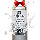 Best Neck &amp; Chest Firming Cream for Sagging, Crepey Skin &amp; Wrinkles. Anti-Aging Crepe Eraser, Turkey Neck Tightener &amp; Decolletage Lotion. Works for Tightening Decollete, Double Chin, Arms, Body &amp; Face