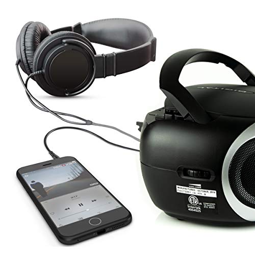 6 Tyler+Portable+Stereo+TAU101+BL+Headphone
