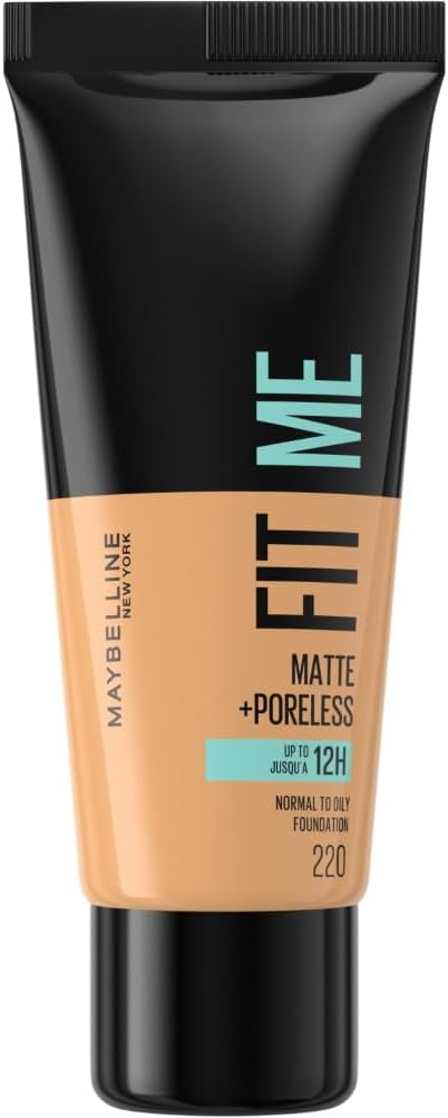 Maybelline Fit Me Foundation Matte Poreless 220 Natural Beige 30ml