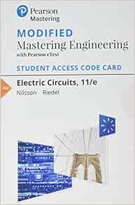Modified Mastering Engineering with Pearson eText -- Standalone Access