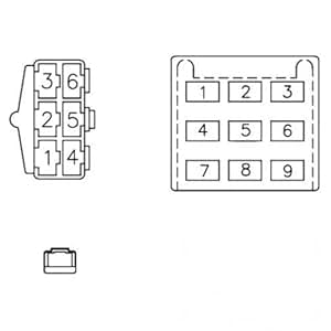 Amazon.com: Radio Wiring Harness Kubota M4030 L235 M7950 M5700 M9000