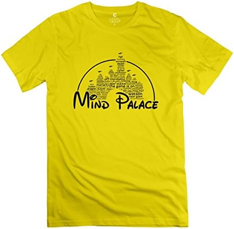 Mind Palace Yellow T-shirt For Men XXL