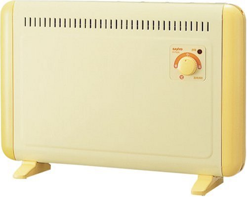 SANYO ミニパネルヒーター 床置や壁掛もできる R-P326-Y