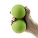 Fronnor Peanut Lacrosse Ball Mobility Massage Ball fascial & Trigger Point Release Muscle Roller Ball (Dark Green)