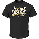 Pittsburgh Penguins NHL Women's Plus Size 2016 Stanley Cup Champions Breaking the Glass T-shirt