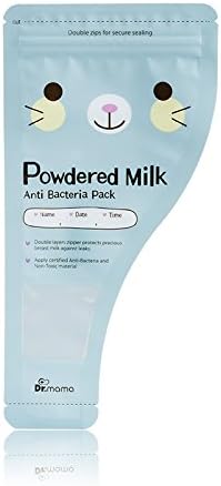 Dr Mama Baby Formula Milk Powder Storage Bag, 30s. Made in Korea. A Must Have Travel Essential for Mothers and Infants! Easy and Convenient, Sealed and Hygienic.