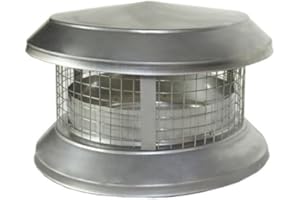 Shasta Vent 8" Dia. I.D. Class A, All Fuel, SS Chimney Cap for 8" Shasta Vent Chimneys