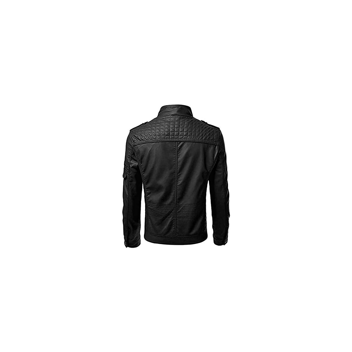 blaq ash leather jacket