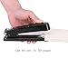 EWO’S New stapler with staples, long arm stapler with 1000 staples 50 sheets print papers-black