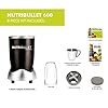 NUTRiBULLET NB-101B 600 Series - Nutrient Extractor High Speed Blender - 600W 8 Piece Set - Black