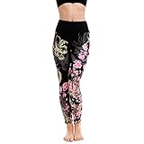Funic Women Printed Sports Gym Yoga Running Fitness