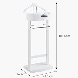 White Valet Stand For Women, Suit Valet Stand For