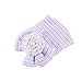 Ever Fairy 3 Pcs Newborn Hospital Hat Infant Baby Hat Cap with Big Bow Soft Cute Knot Nursery Beanie (3pc Multicolor-1)