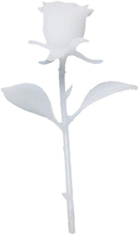 NINGYE DIY 3D Mini Rose Shaped Epoxy Molds,Silicone UV Resin Mold Crafts Jewelry Making Tool