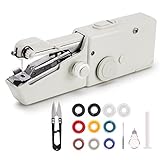 Handheld Sewing Machine, Portable Sewing Machine Mini Cordless Electric Stitch Tool for Fabric, Clothing, Kids Cloth, Home Travel Use