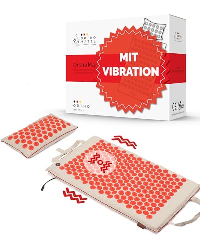 OrthoMatte Acupressure Mat with Vibration Function by OrthoMechanik