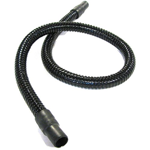 Love-Less Ash Co. Metal Flex 5' Hose for Cheetah and Cougar Ash Vacuums, 5 ft, Black