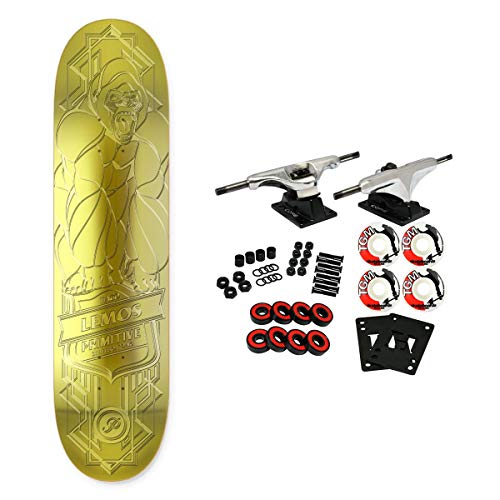 Primitive Skateboard Complete Lemos Raised Foil Gorilla 8.38