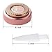 Facial Hair Remover Replacement Heads , Good Finishing and Well Touch for Lip,Chin,Cheeks and Sideburns As Seen On TV 18K Gold-Plated (Rose gold)