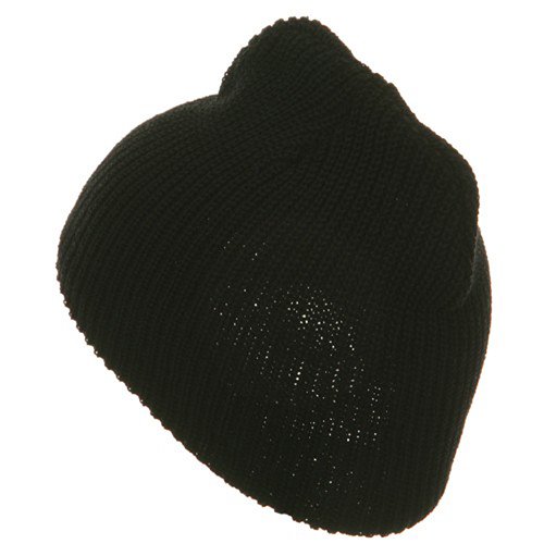 G.I. Cuffless Watch Cap - Black