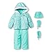 Carter's Just One You™ Made Little Girls Snowsuit Set with Hat & Mittens