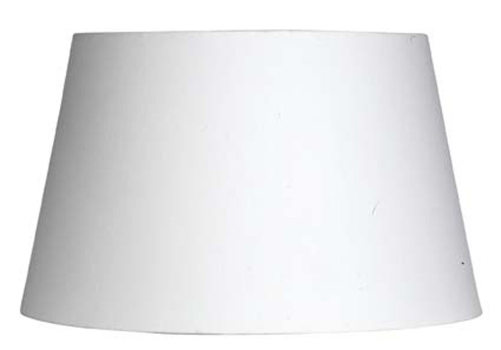 Oaks Lighting cotton lampshade, cylindrical, white Amazon.co.uk Lighting