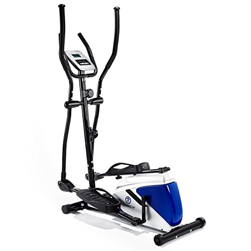 Marcy Azure EL1016 Elliptical Cross Trainer - Black/White/Blue, One Size