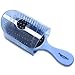 NuWay 4HAIR Traveler U.S. and International Patented Travel Brush (Soft Blue)