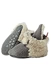 Zutano Cozie Fleece Furry Lined Bootie with Grippers