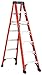 Louisville Ladder 7-Foot Fiberglass Step Ladder, 375-Pound Capacity, FS1407HD
