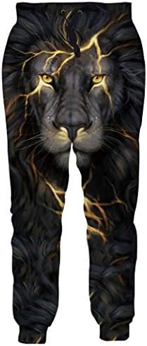 Mens Dragon Ball Z Joggers Pants 3D Naruto Sweatpants Goku Baggy Trousers M-XXL