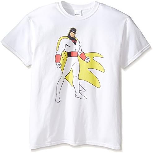 Space Ghost Men's T-Shirt, White, 2XL