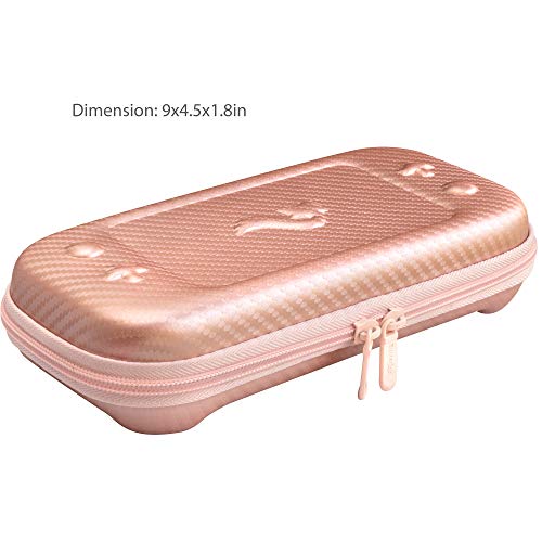 image for ButterFox Slim Carrying Case for Nintendo Switch Lite,19 Game and 2 Mi