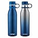 Contigo Thermalock Stainless Steel 20 oz Water Bottle - 2-Pack (Blue)