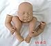 Lifelike reborn doll kits,soft vinyl like silicone dk-15