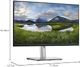 Dell P2422HE 24" Full HD 1080p IPS USB-C Hub Monitor Comfortview Plus view 7