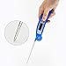 Meat Thermometer, Digital Cooking Food Thermometer, Instant Read Thermometer With Long Probe for Grilling Kitchen Gadgets Outdoor BBQ Candy Thermometer (Blue, 1 Pack)