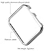 Compatible with Apple Watch Case 38mm, 5 Pack Aluminum Protective Shell Frame Cover Compatible for iWatch Series 3, Series 2, Series 1, Sport (38mm-5Pack)