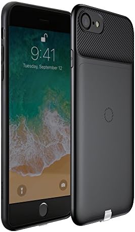 Qi Wireless iPhone 7 Charging Case, Baseus 5W Wireless Charger Receiver Slim Case with Lightning Plug (Not Battery Case)