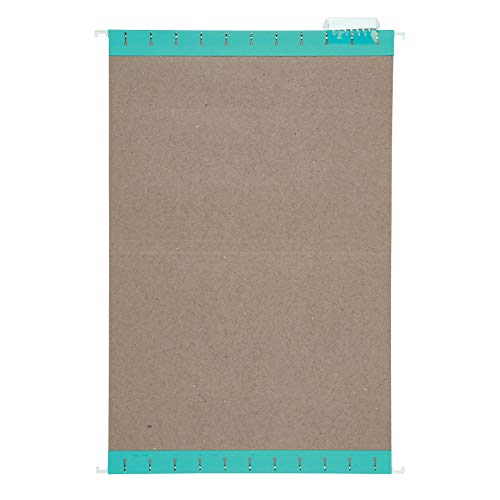 Amazon Basics Hanging File Folders, Letter Size, Aqua, 25Pack Pricepulse