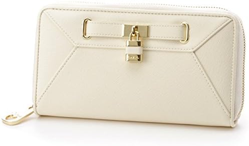 Amazon セシルマクビー Cecil Mcbee キーモチーフ財布 01ホワイト M Cecil Mcbee セシルマクビー レディースバッグ 財布