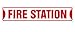 FIRE STATION Street Sign firefighter house fireman trucks cook | Indoor/Outdoor | 18