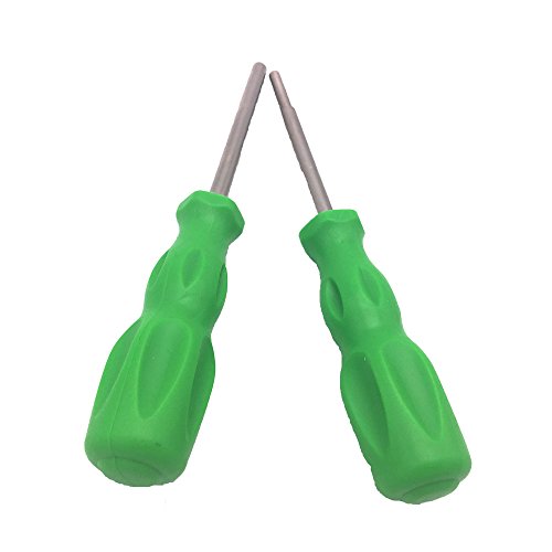 Gamebit Screwdriver Set, Taessv 3.8mm + 4.5mm Security Screwdriver Bit Screwdriver Tools for Opening NES SNES N64 Super Nintendo 64 Cartridges & Systems