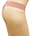Fitora Crotchless Lace Panties 3 Pack Pink/Black/White Medium/Large