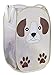 Mesh Popup Laundry Hamper - Portable, Durable Handles, Collapsible for Storage and Easy to Open. Folding Pop-Up Clothes Hampers are Great for The Kids Room, College Dorm or Travel. (Puppy) primary