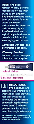 4 Pre+Seed+Fertility+Friendly+Personal+Lubricant+applicators