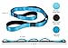 Yoga Strap for Stretching, Lower Back Pain Relief Stretching Poster, & Travel Bag | Tough Non-Elastic Nylon Stretching Strap with Loops all Neoprene Padded | 2 in 1 Doubles as a Yoga Mat Carry Strap